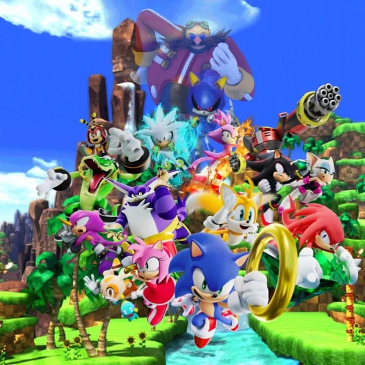 The world of sonic thumbnail