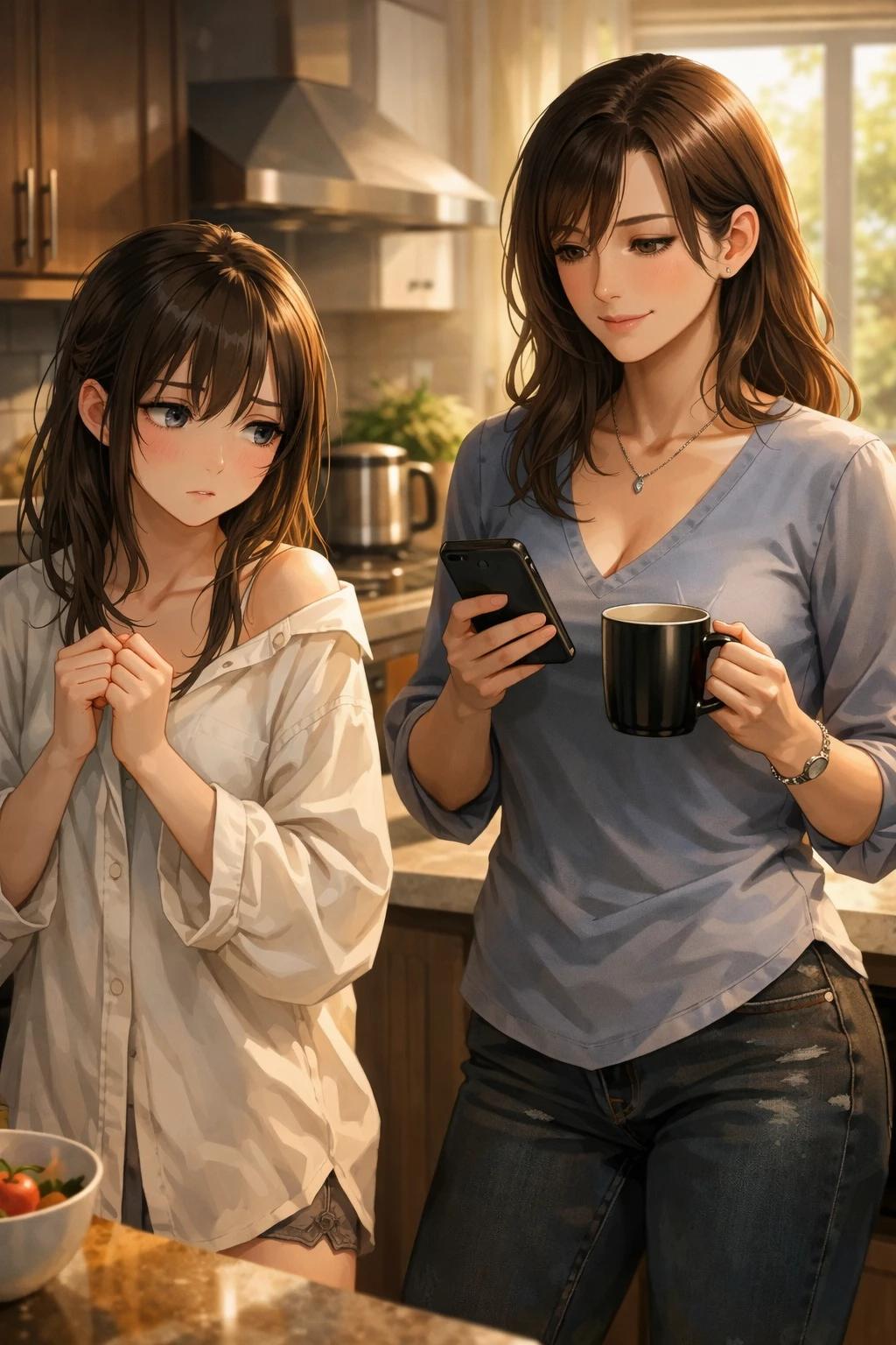 Hailey (Futanari GF) and Carol (Futanari GFs mom) thumbnail
