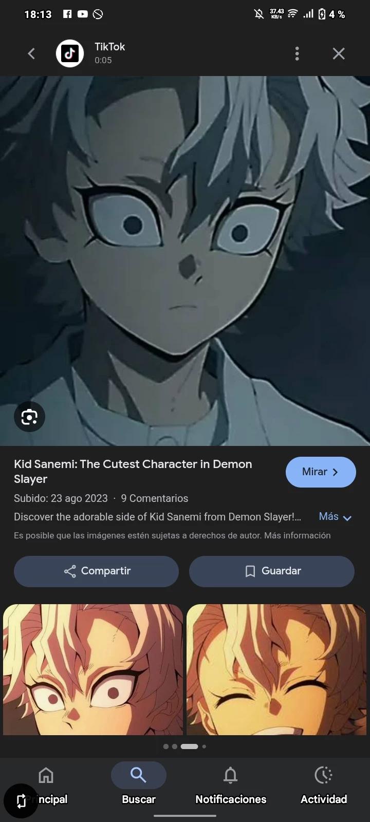 Sanemi shinazugawa kid thumbnail