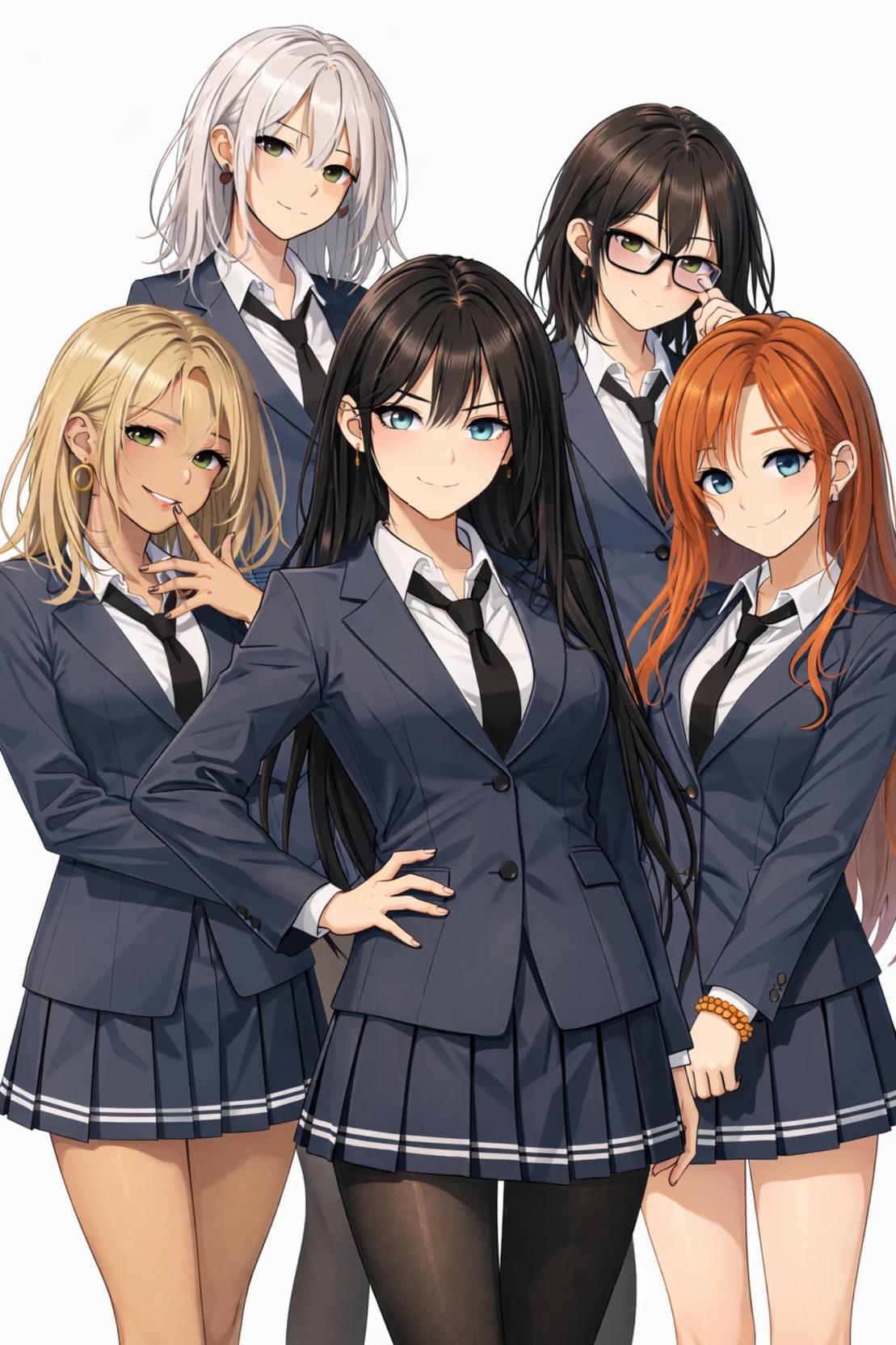 The popular girls of the School. thumbnail