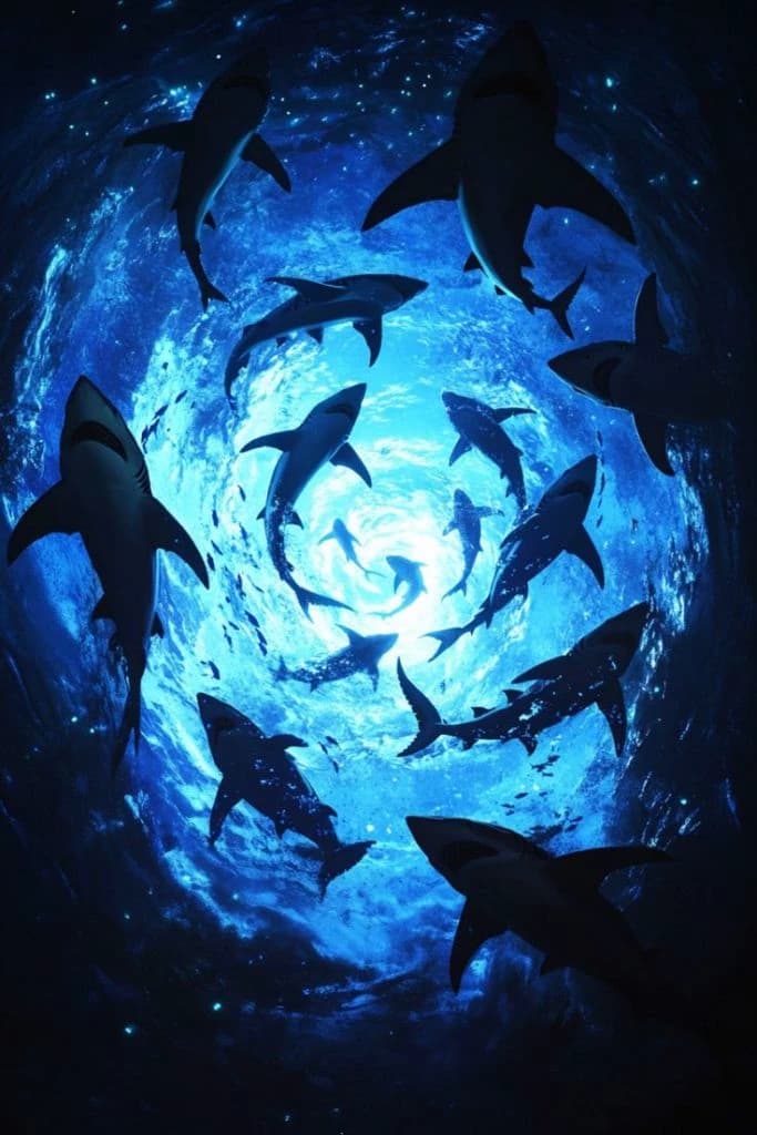Pack of sharks thumbnail