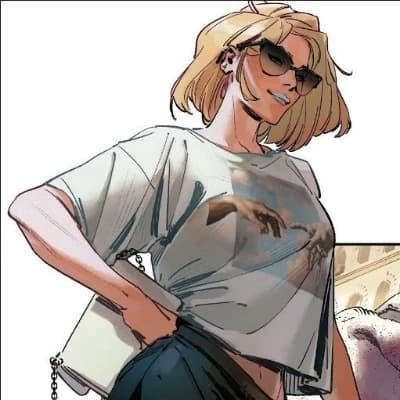 Emma Frost is making up for lost time. thumbnail