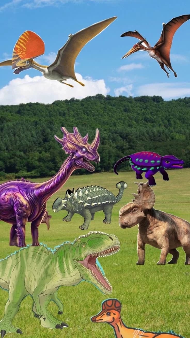 A group of dinosaurs thumbnail