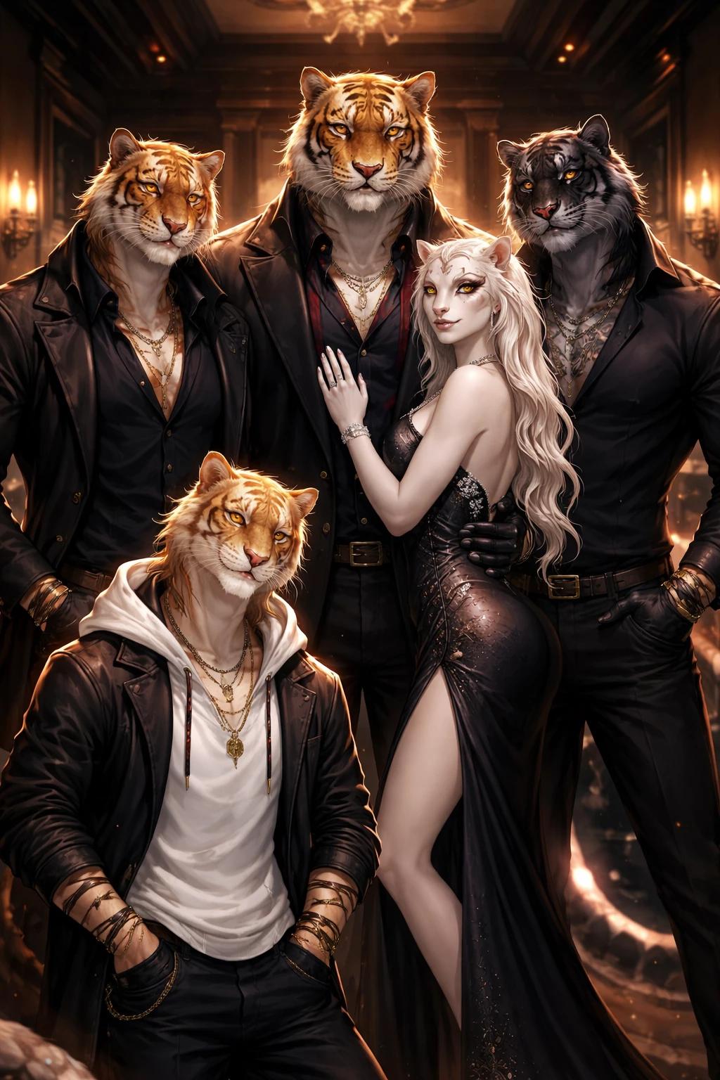 Tiger family [furry] thumbnail