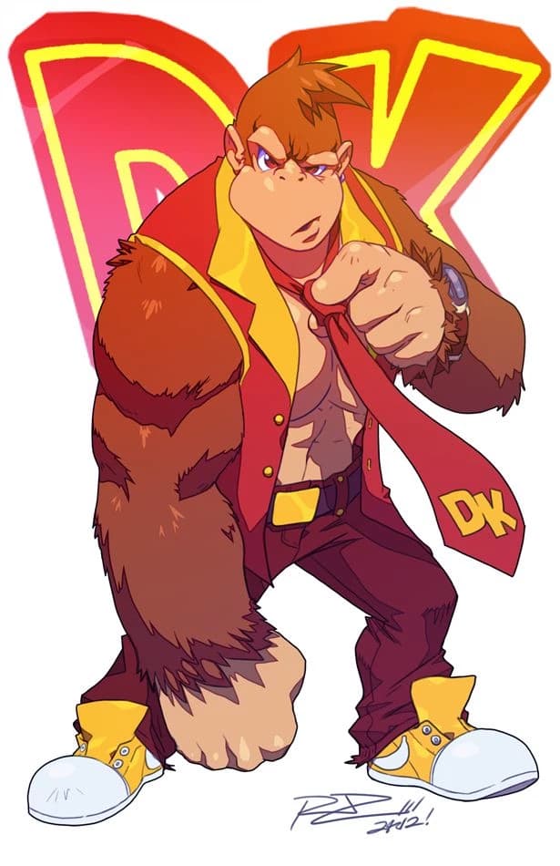 —Donkey Kong—|-Mario Bros. the movie-| Humanized version thumbnail