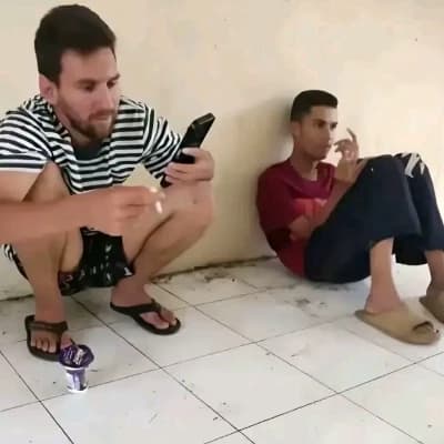 Messi and Cristiano poor thumbnail