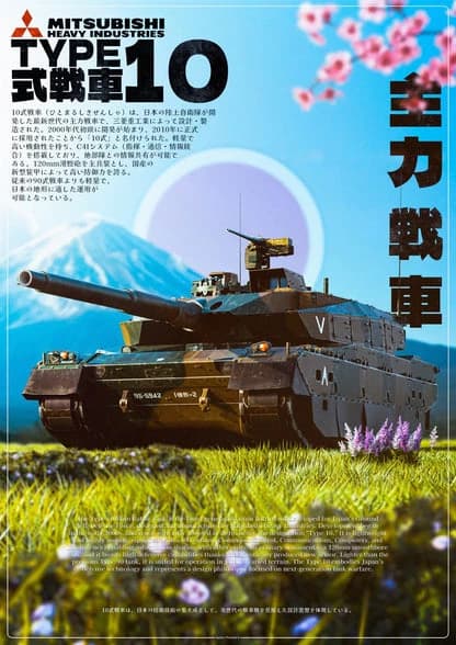 Type 10 (10式戦車, Hitomaru-shiki sensha)  thumbnail
