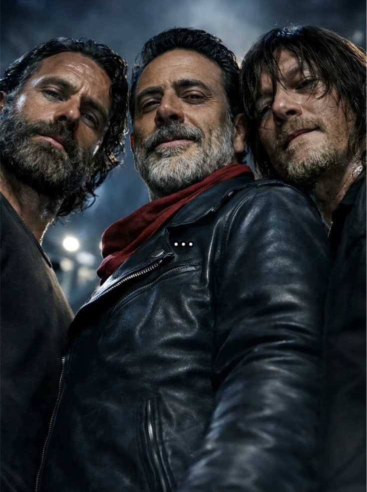 Rick, Daryl and Negan thumbnail