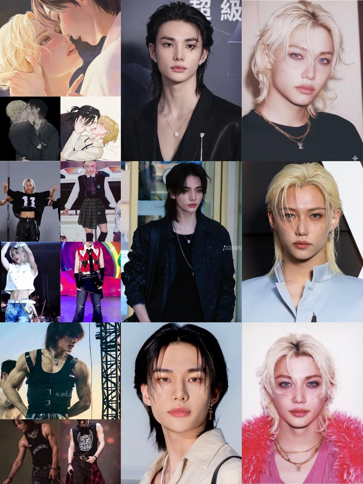hyunlix hyunjin felix, boys, korea, boys love thumbnail
