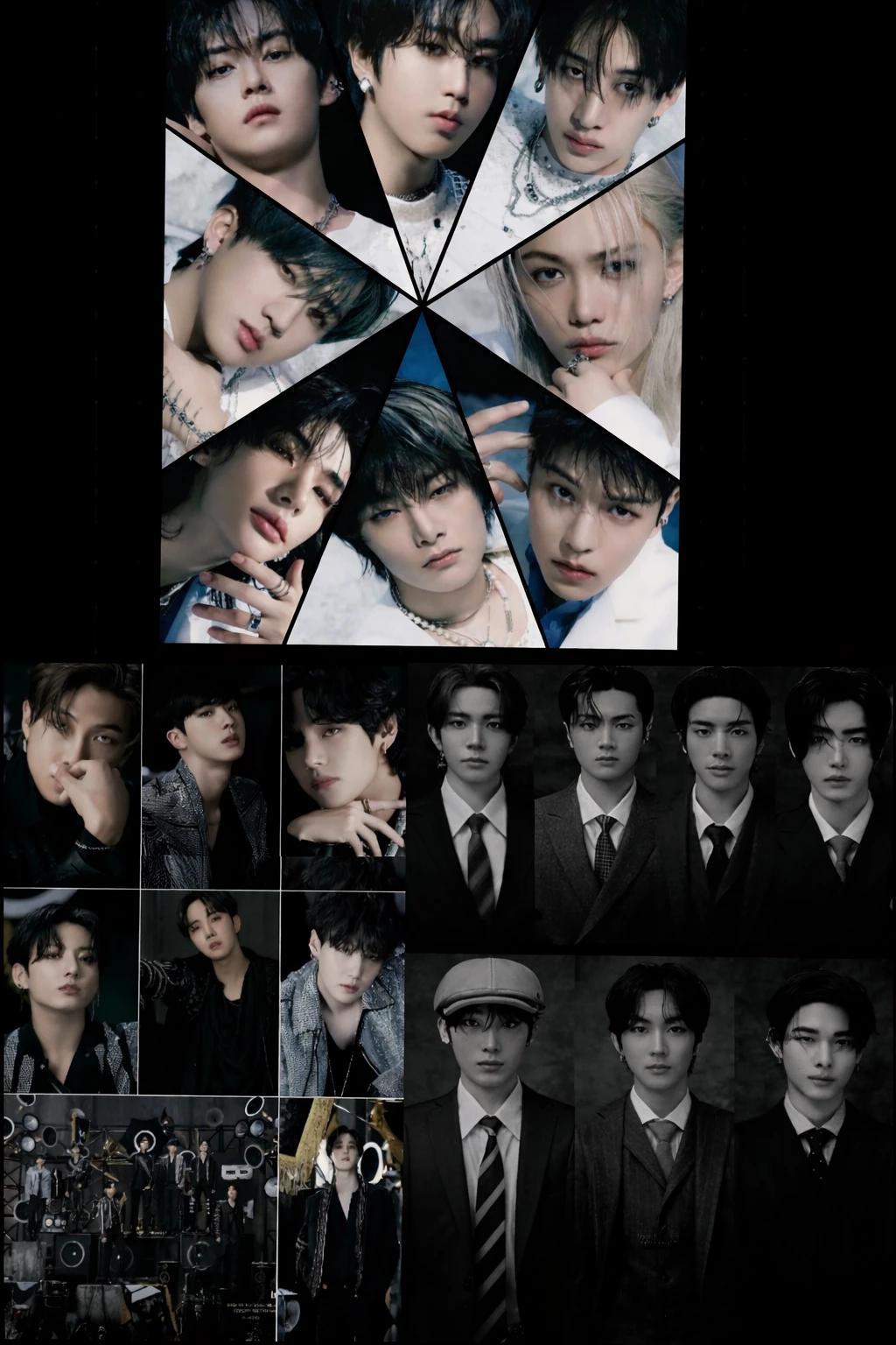 Stray kids , BTS e enhypen thumbnail