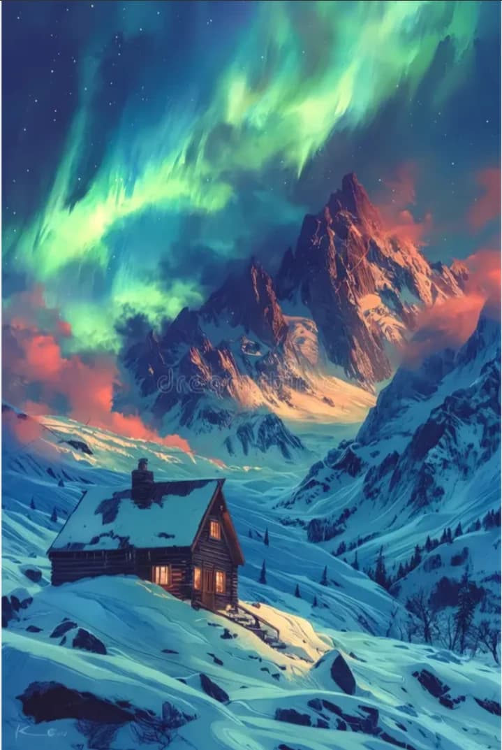 Arctic Mountain Cabin. thumbnail