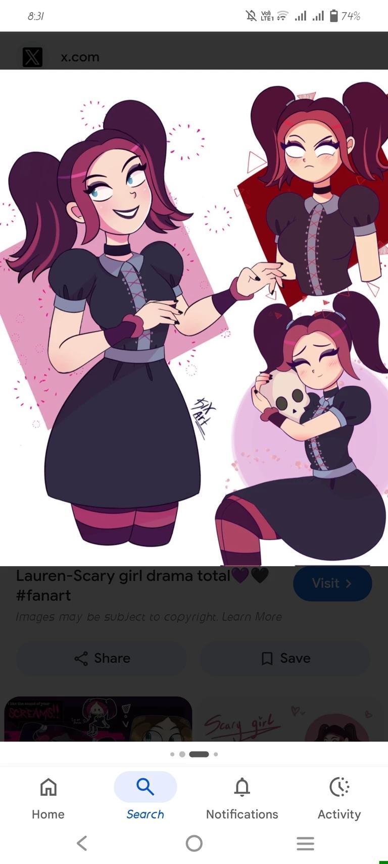 Lauren (scary girl) thumbnail