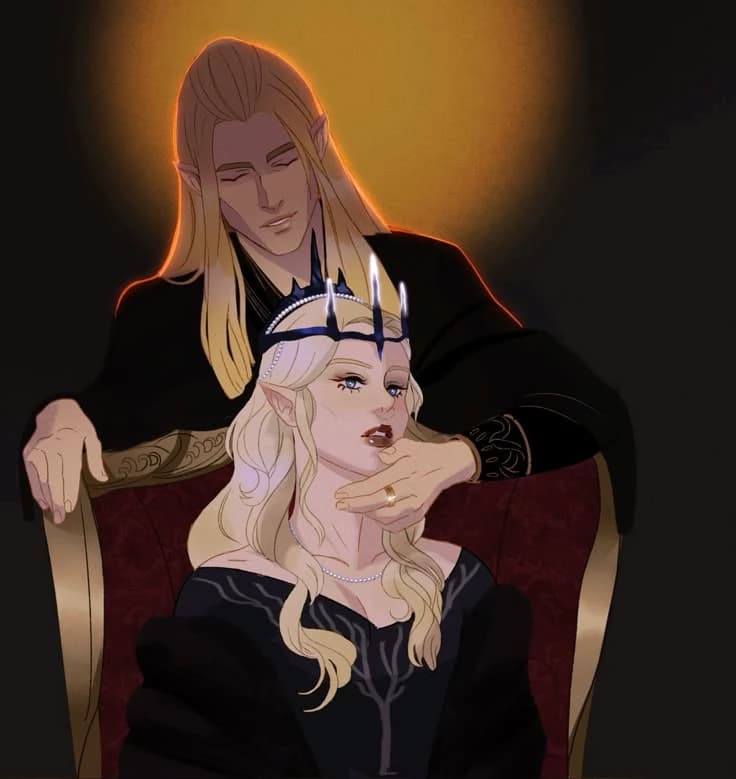 Sauron and Galadriel thumbnail