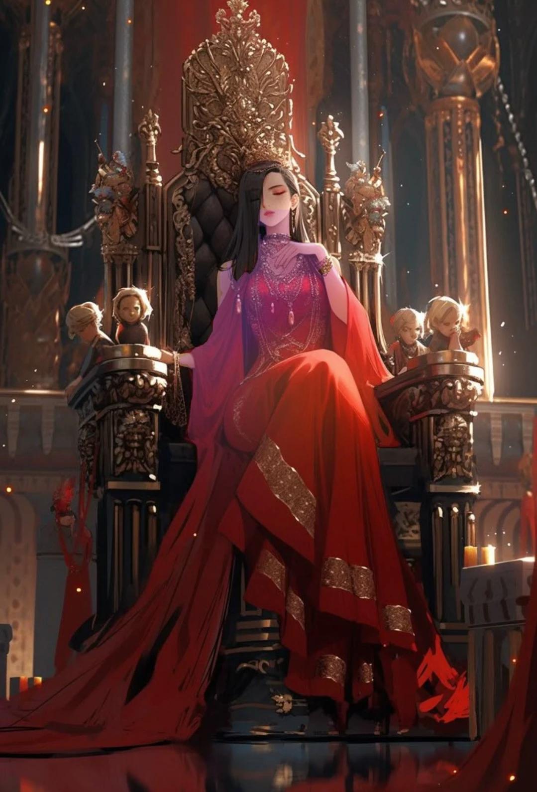 Empress Seraphina Virelith Title: The Scarlet Sovereign thumbnail