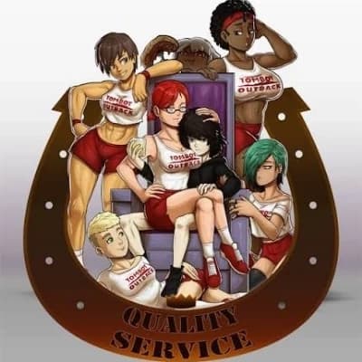 A harem of tomboy women thumbnail