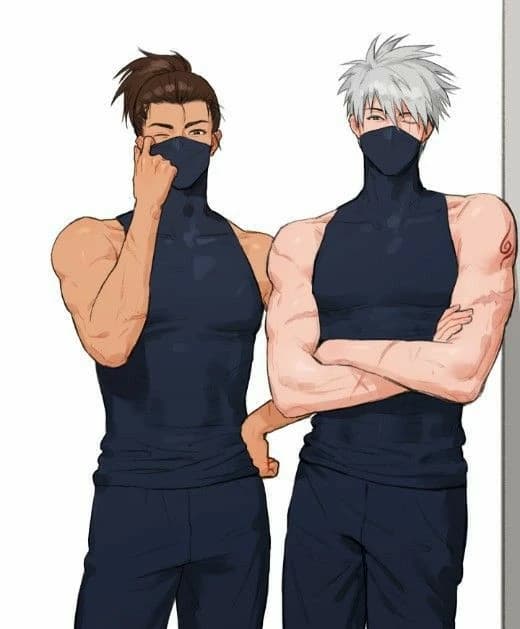 Kakashi & Iruka ~ Shower Buddies thumbnail
