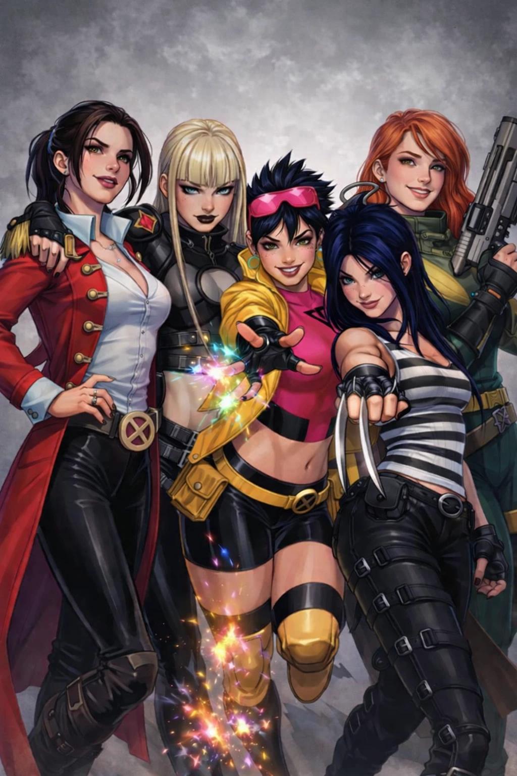 Kitty Pryde, Magik, X-23, Hope Summers y Jubilee thumbnail