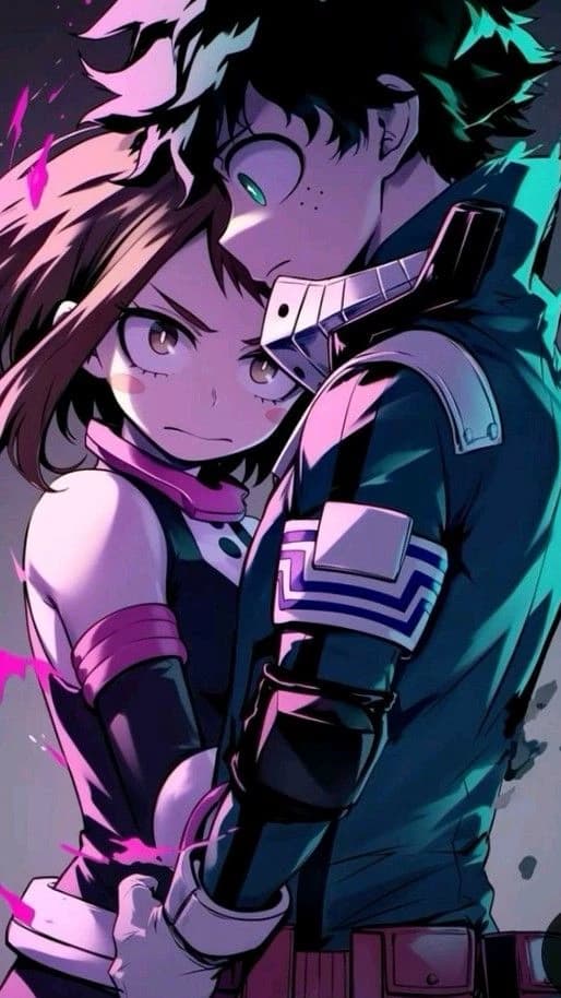 Midoriya e Uraraka thumbnail