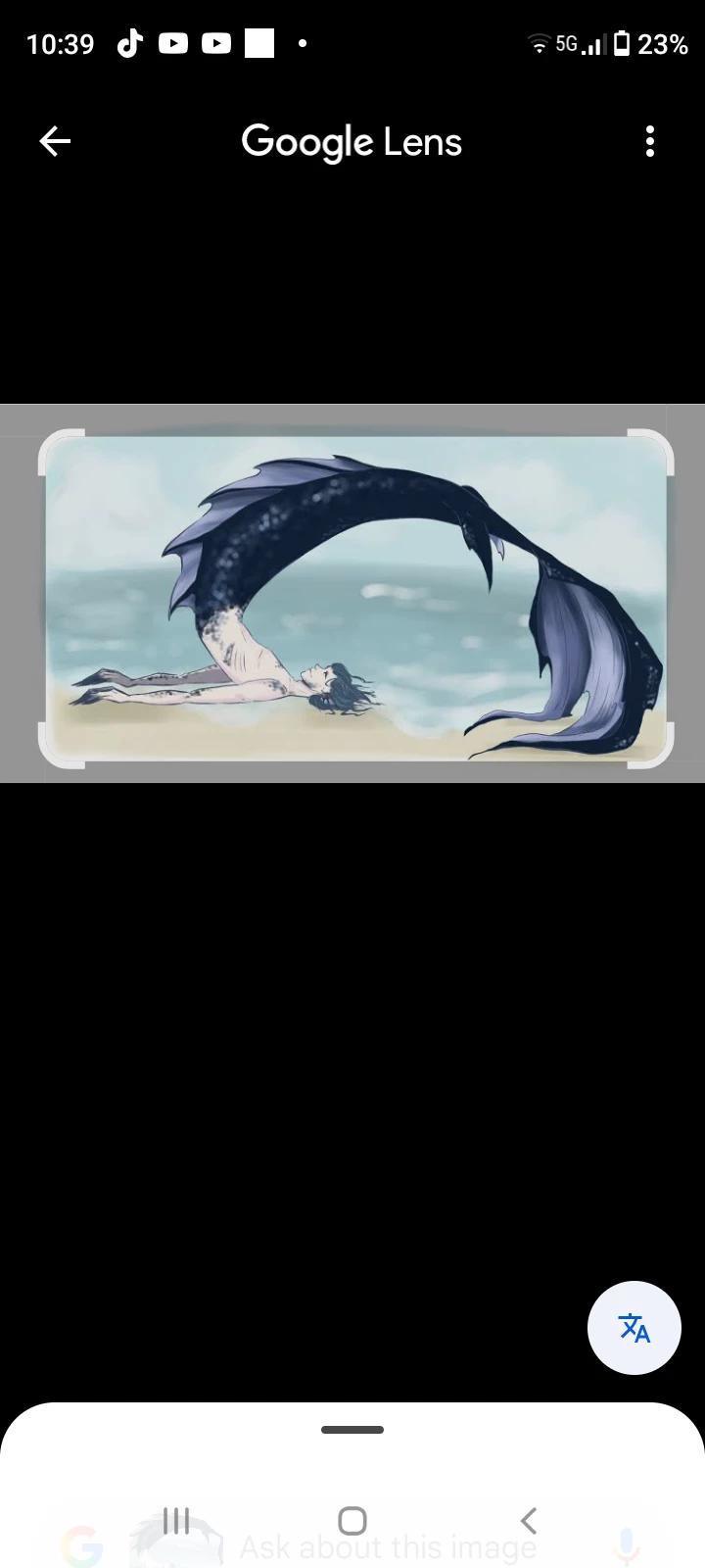 U found mermaid in beach. thumbnail