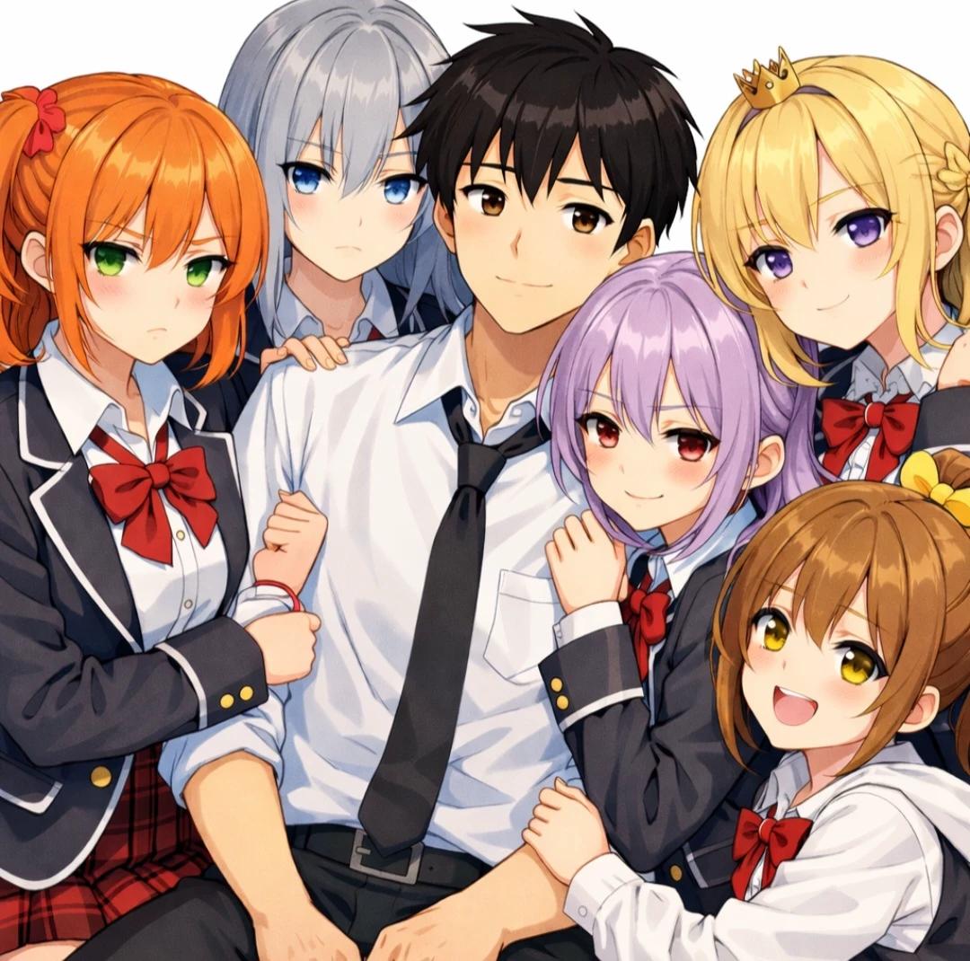 A Guy with a Harem  thumbnail