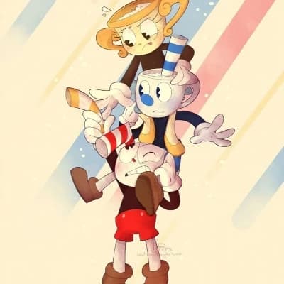 Cuphead, Mugman, and Ms. Chalice thumbnail