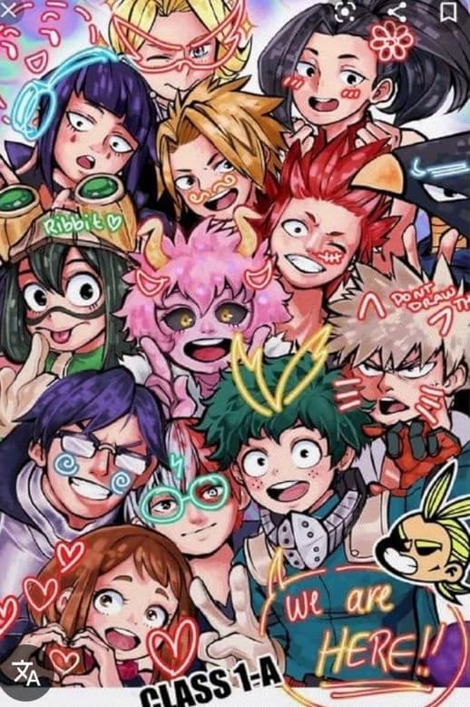 My hero academia thumbnail