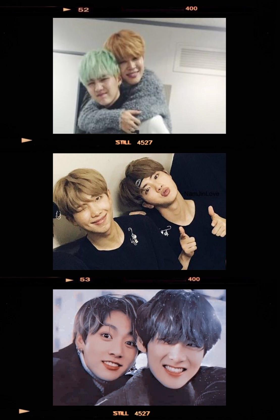 Namjin Taekook and Yoonmin ❤❤ thumbnail