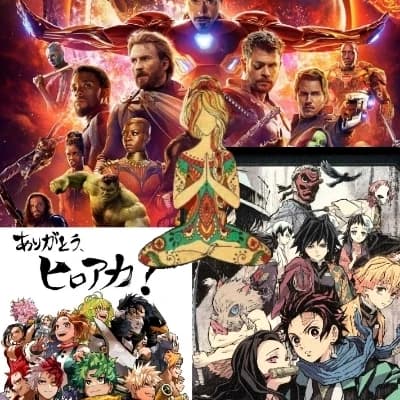 Kny-bnha and the Avengers thumbnail