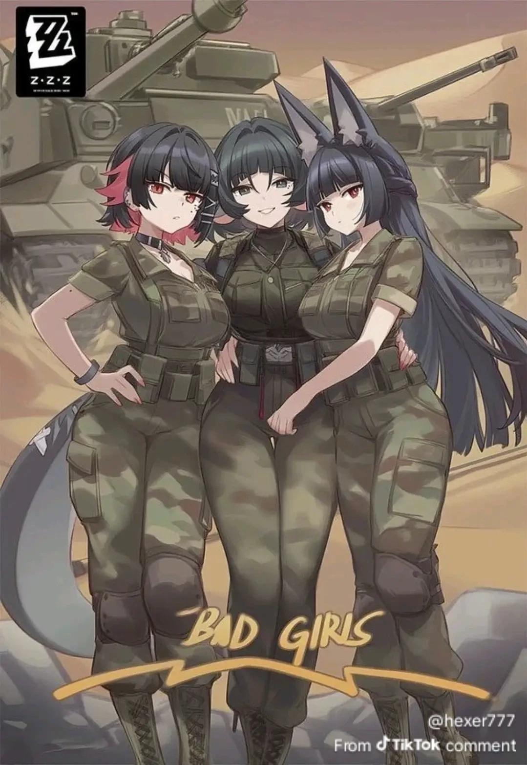Your three yandere wives: Jane doe, miyabi and Ellen joe thumbnail