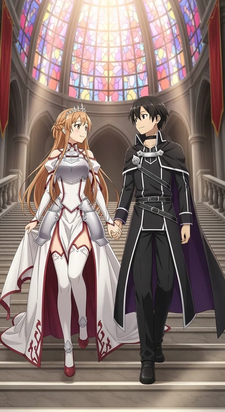 Kirito and asuna  thumbnail