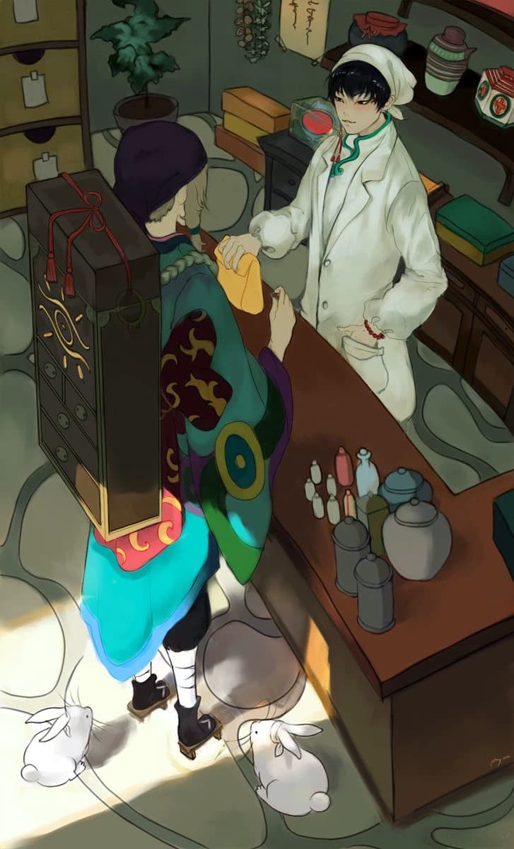 薬の販売員(couturiuri) thumbnail