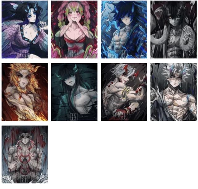 Demon Slayer swap hashiras demon thumbnail