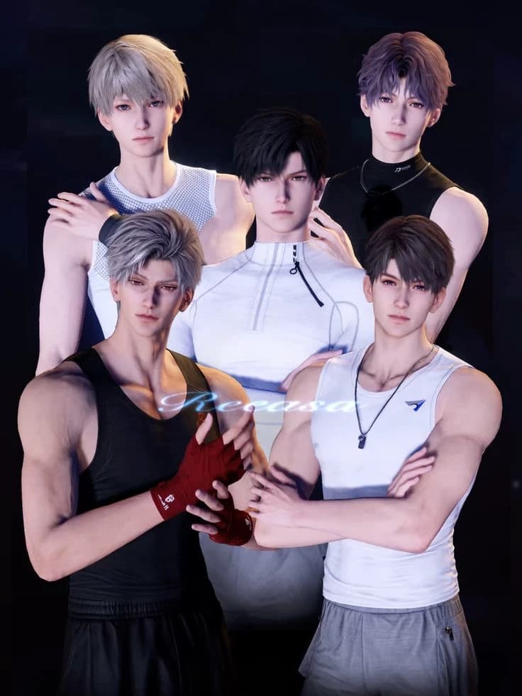 Xavier, Zayne, Rafayel, Sylus, Caleb thumbnail