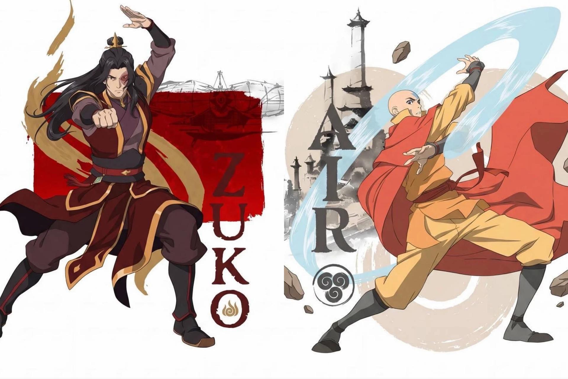 Zuko and Aang – Adults. thumbnail