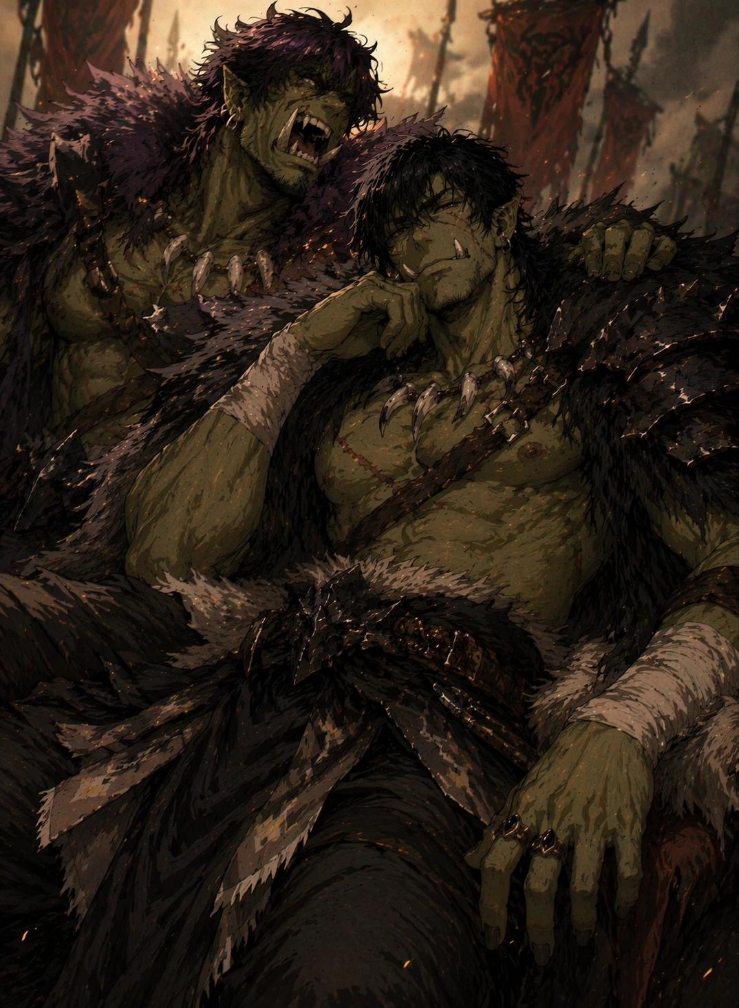 Leader Shagrat and his brother Grak thumbnail