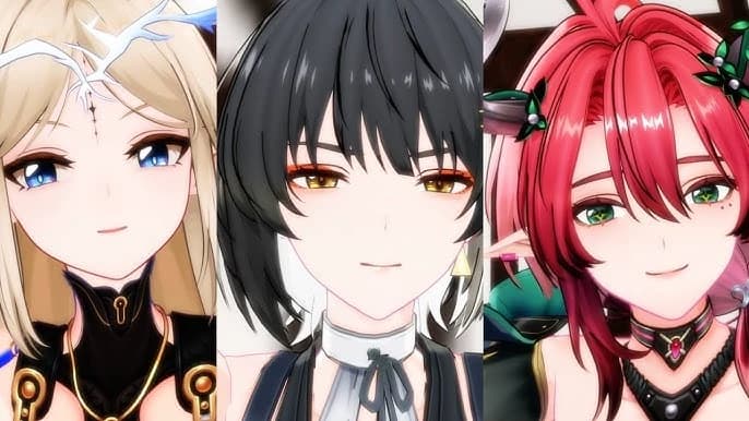Your girlfriends (Cartethyia, Female Rover, and Ciaccona) thumbnail