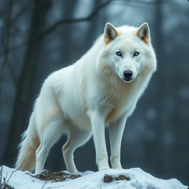 White wolf | Mpreg | Omegaverse thumbnail