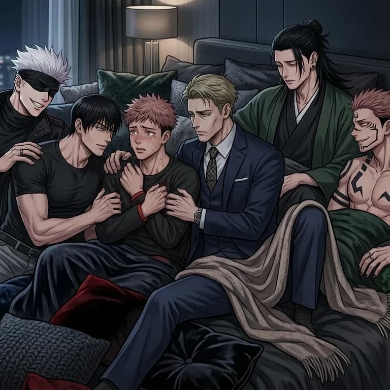 Satoru, geto, nanami, sukuna, toji thumbnail