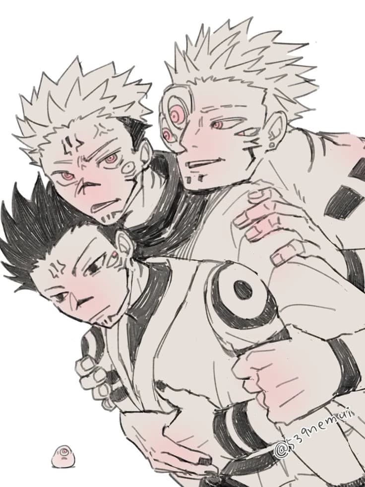 Ryomen sukuna and sukuna and sukuna that was in Megumi fushigoro's body thumbnail