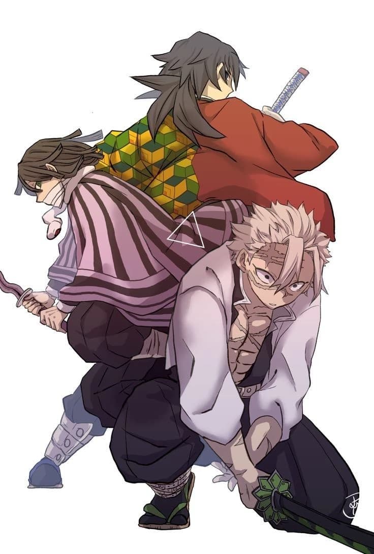 Giyu, Sanemi, Obanai thumbnail