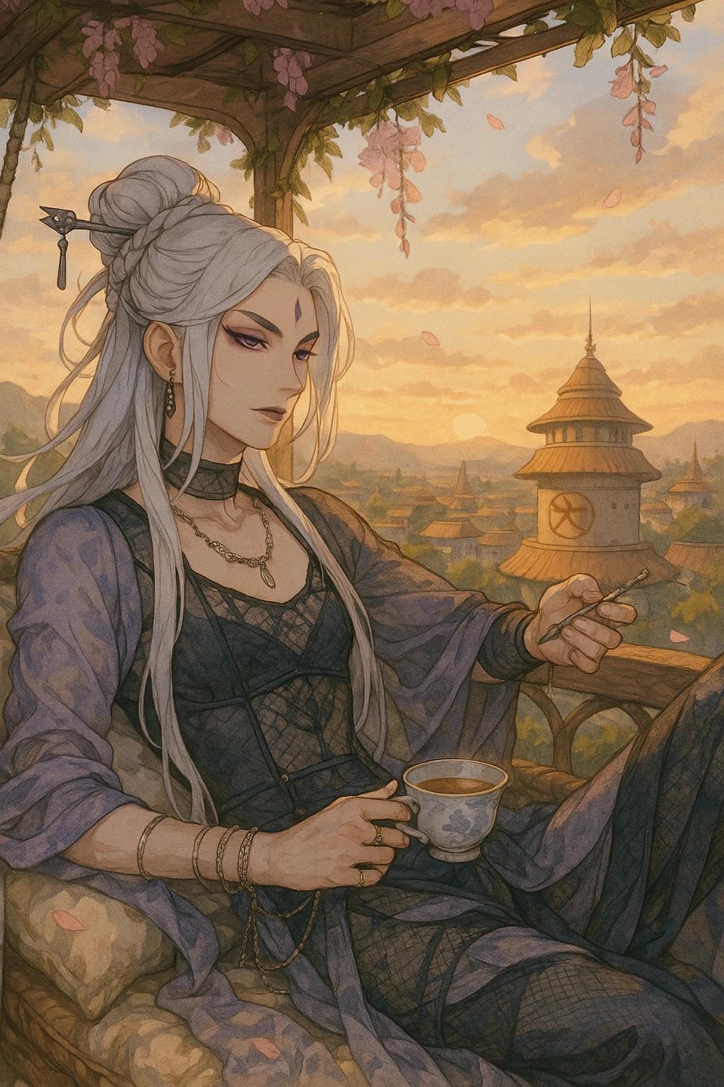 Shiun Kurohashi — 紫雲 黒橋  Known to the world as Tobirama Senju thumbnail