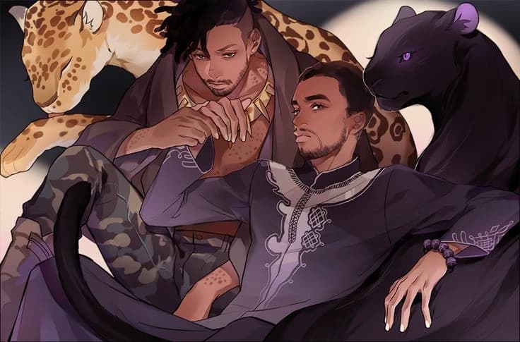 T'chala and Erik killmonger thumbnail