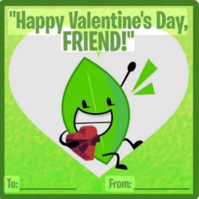 BFDI Valentine's Day thumbnail