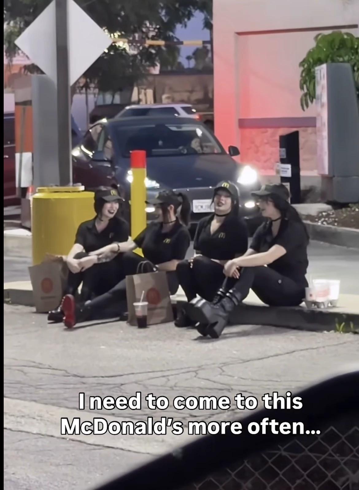 The McDonald goth girls thumbnail