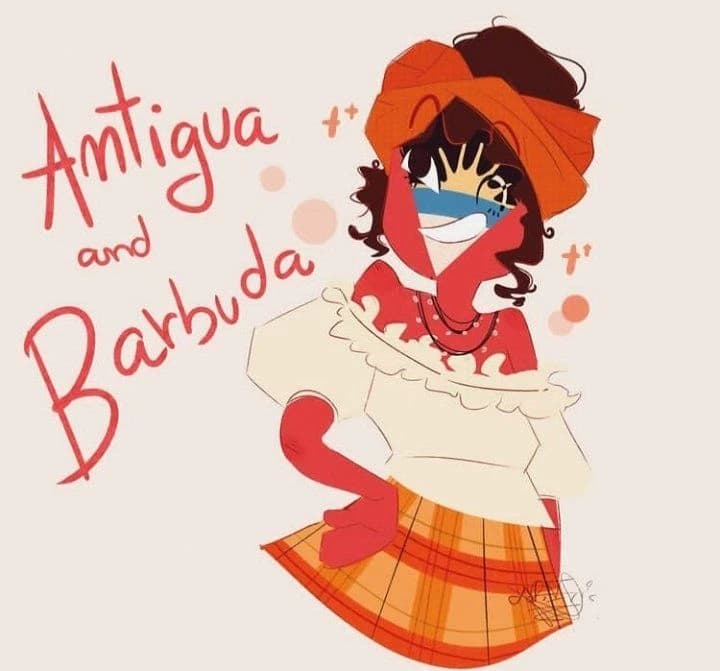 Antigua and Barbuda Fem - Countryhumans thumbnail