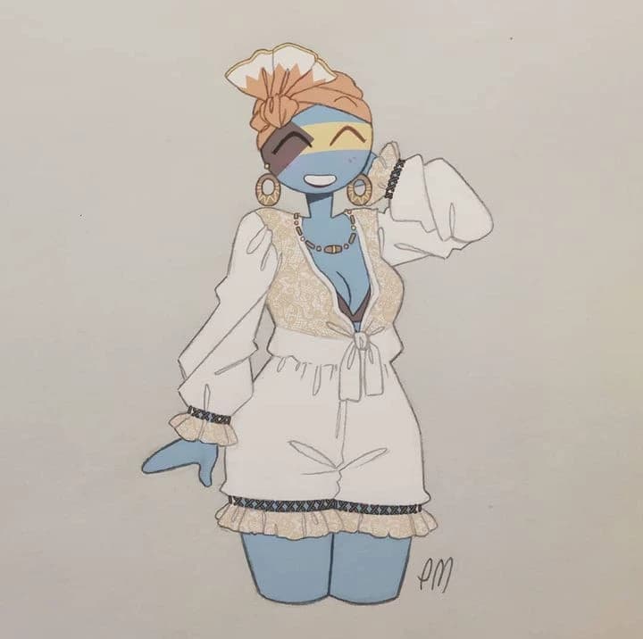Bahamas Fem - Countryhumans thumbnail