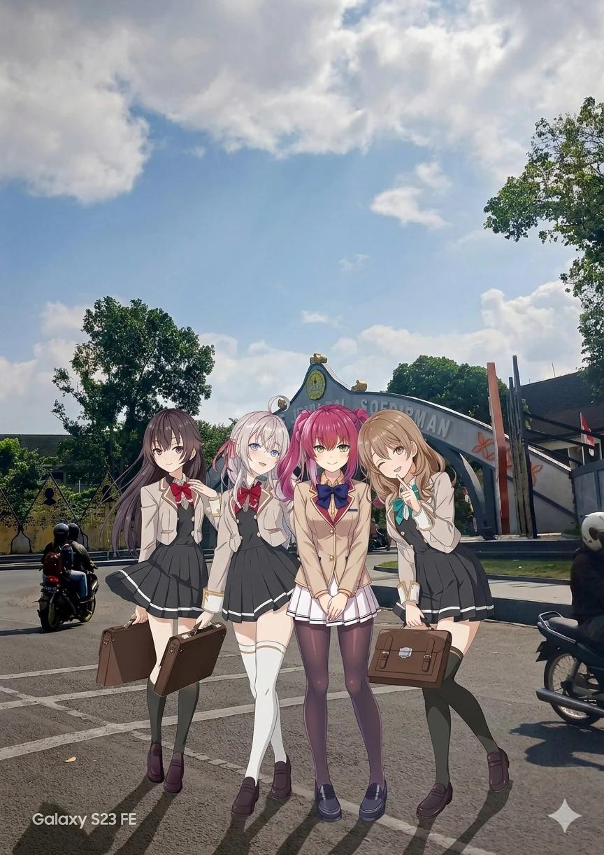Alya, Masha, Yuki.. most popular girls on the school thumbnail