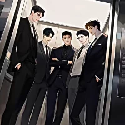 3 guys, and the one on the mid left is beom taeha and the right mid shi yan thumbnail