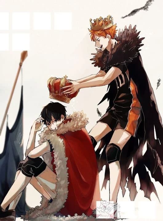 Kagehina Omegaverse|| Royalty AU thumbnail
