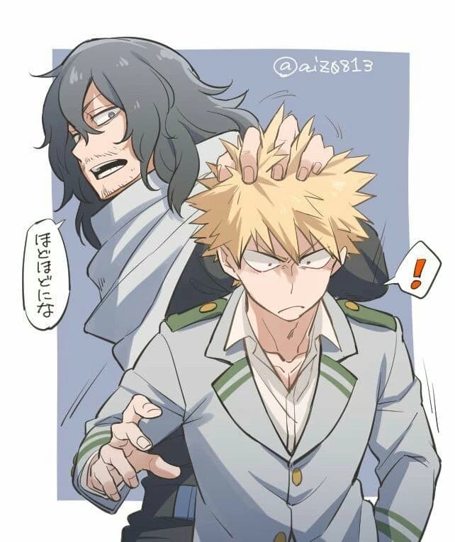 Aizawa y Bakugo thumbnail
